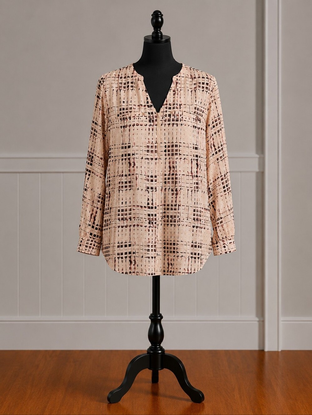 •Apt 9 Blush Patterned Top